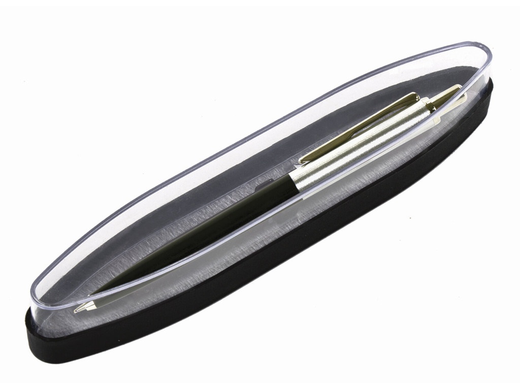

Ручка шариковая Brauberg Soprano корпус Silver-Black, стержень Blue 143484, Soprano 143484