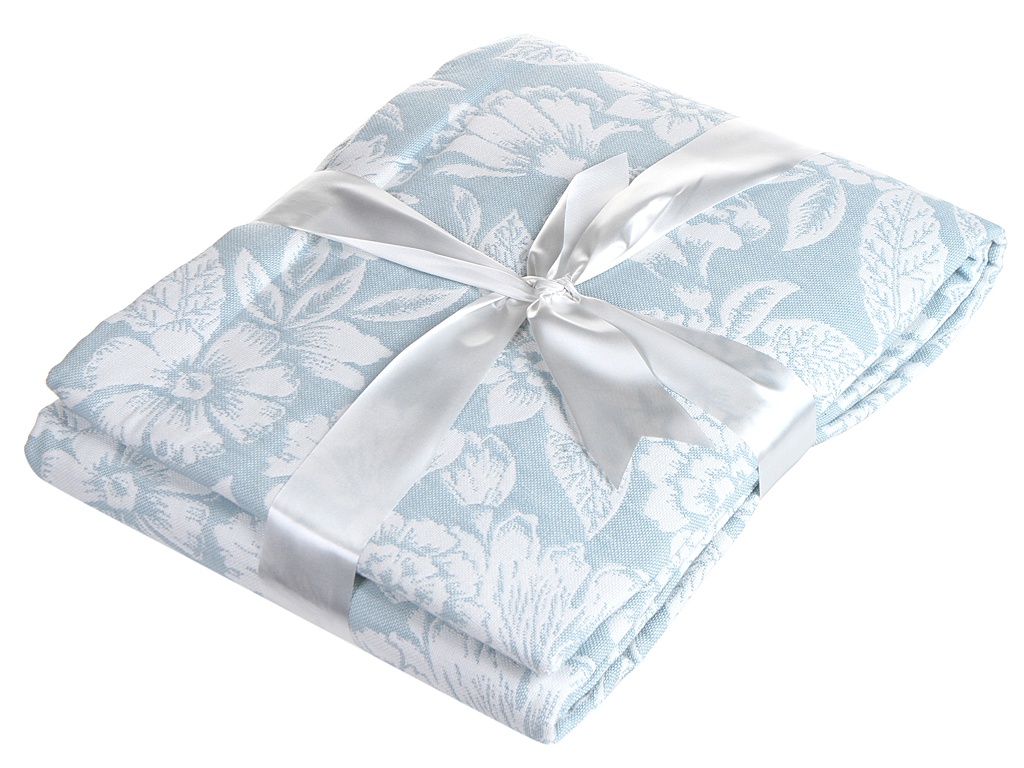 

Покрывало Sova&Javoronok Цветы 177±3x220cm Light Blue 26030118777, Цветы
