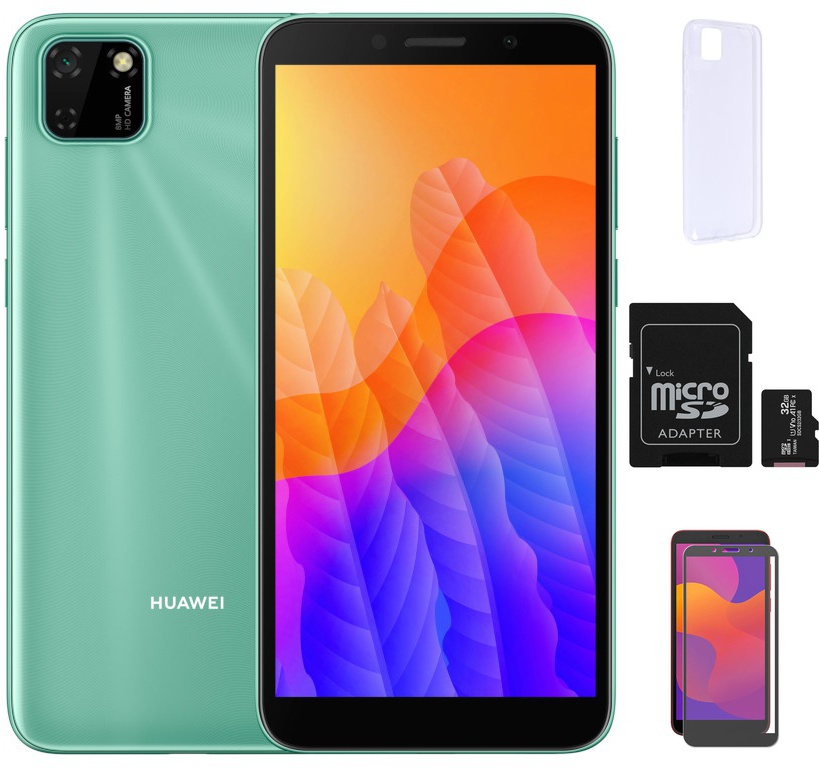 Zakazat.ru: Сотовый телефон Huawei Y5p 2/32Gb Mint Green Выгодный набор + серт. 200Р!!!