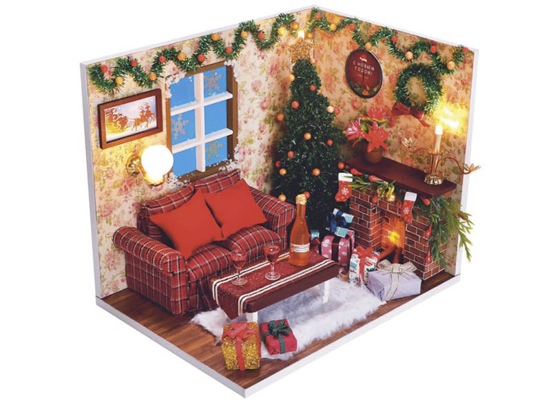 Сборная модель DIY House Новогодняя сказка PC2008