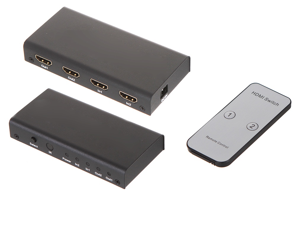 фото Сплиттер palmexx hdmi switch/splitter 2x2 1080p 3d px/ays-22v13