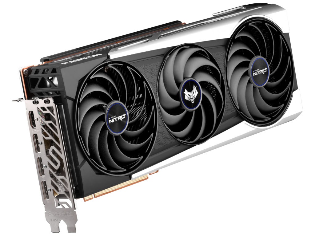 фото Видеокарта sapphire nitro+ radeon rx 6800 xt 2110mhz pci-e 4.0 16384mb 16000mhz 256 bit 3xdp hdmi 11304-02-20g