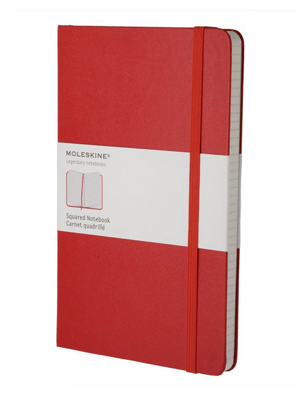 

Блокнот Moleskine Classic Large 130х210mm 240 листов Red QP061R, QP061R
