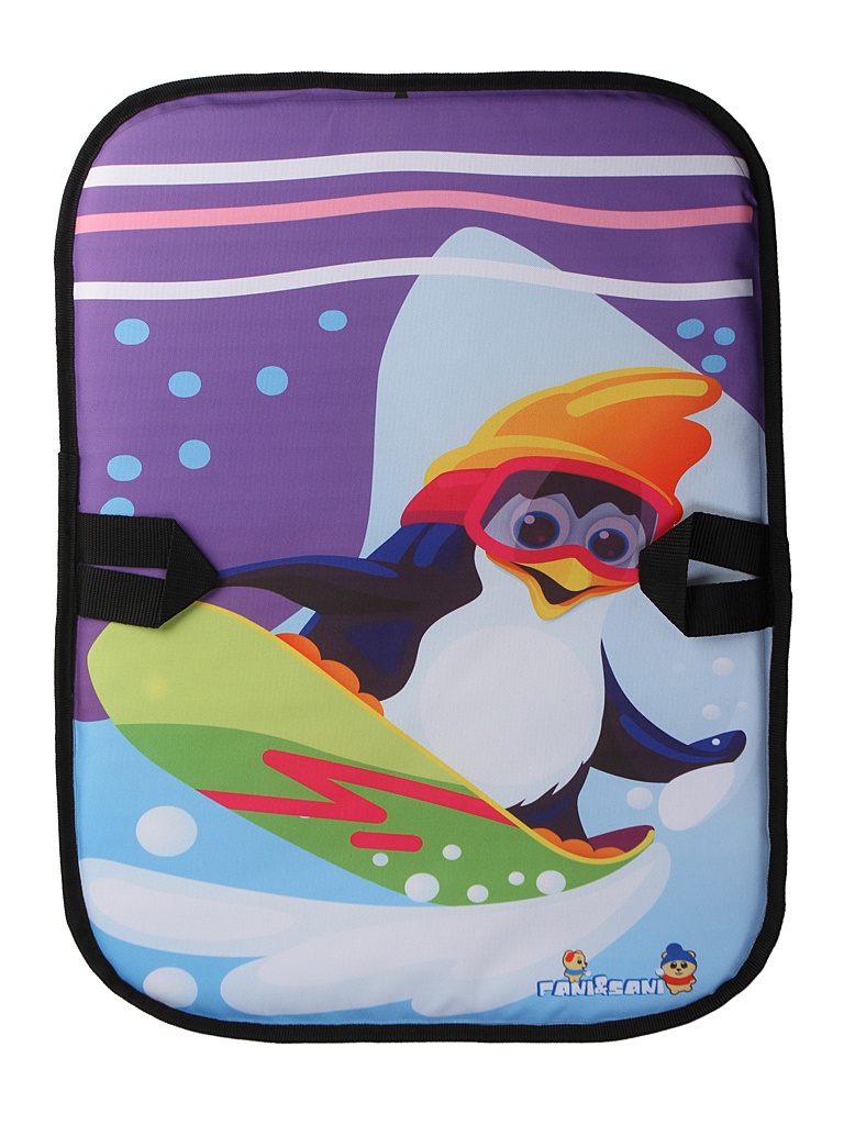 фото Ледянка fani sani пингвин на сноуборде 60x45cm 81052