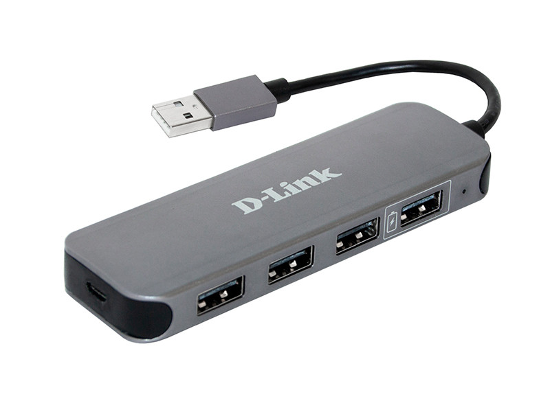 

Хаб USB D-Link DUB-H4/E1A, DUB-H4/E1A