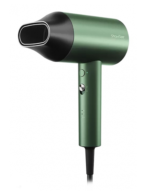 Фен Xiaomi Showsee Hair Dryer A5-G Green showsee anion hair dryer negative ion hair quick drying dc motor hair dryer
