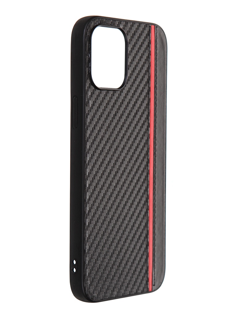 фото Чехол g-case для apple iphone 12 pro max carbon black gg-1301