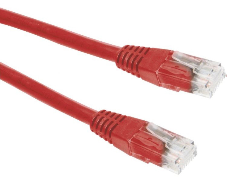 фото Сетевой кабель exegate utp cat.5e 0.3m red utp-rj45-rj45-5e-0,3m-lszh-rd 286372