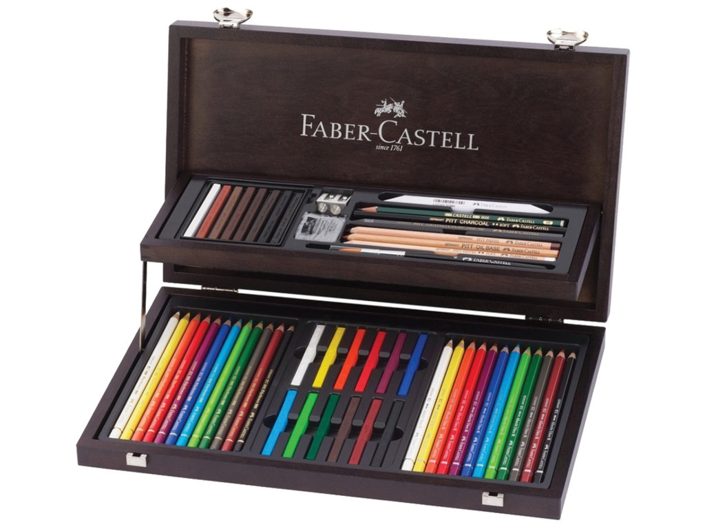 фото Набор художественный faber-castell art & graphic compendium 54 предмета 110088