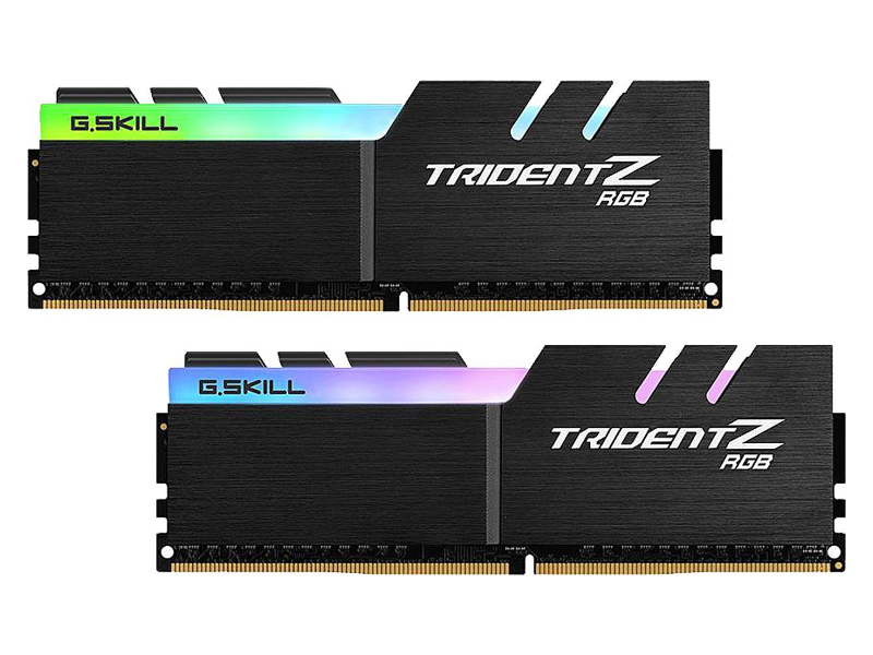 фото Модуль памяти g.skill trident z rgb ddr4 dimm 4000mhz pc-32000 cl16 - 32gb kit (2x16gb) f4-4000c16d-32gtzr