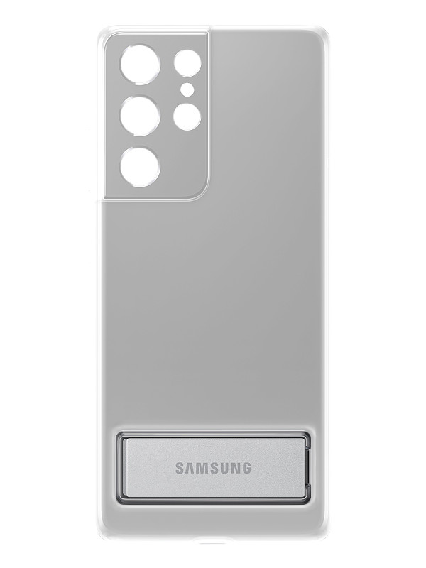 Zakazat.ru: Чехол для Samsung Galaxy S21 Ultra Clear Standing Cover Transparent EF-JG998CTEGRU