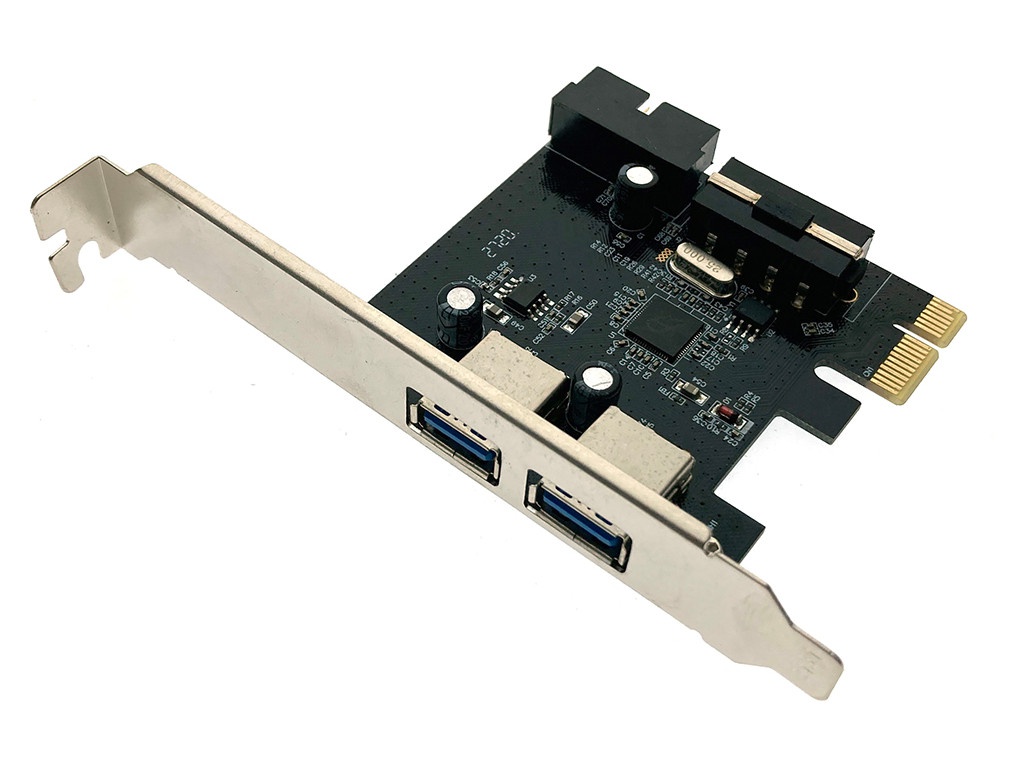 Контроллер Espada PCI-E USB 3.0 2+2 порта PCIeUSB2-2 контроллер pci e espada to 2 rs232 port 2 com serial port fg emt03c 1 bu01