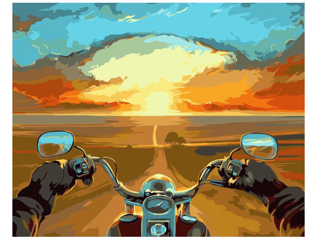 

Картина по номерам Русская живопись Край ветров 40x50cm K004, K004