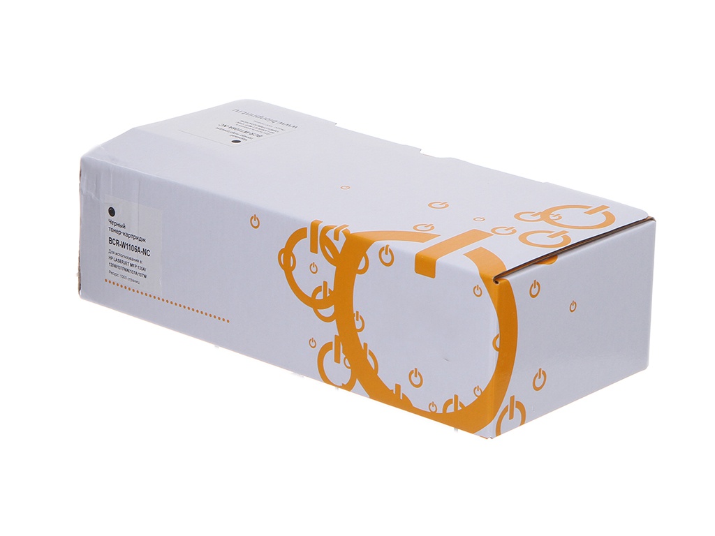 

Картридж Bion BCR-W1106A-NC Black для HP Laser MFP 135a/135w/137fnw HP Laser 107a/107w, BCR-W1106A-NC