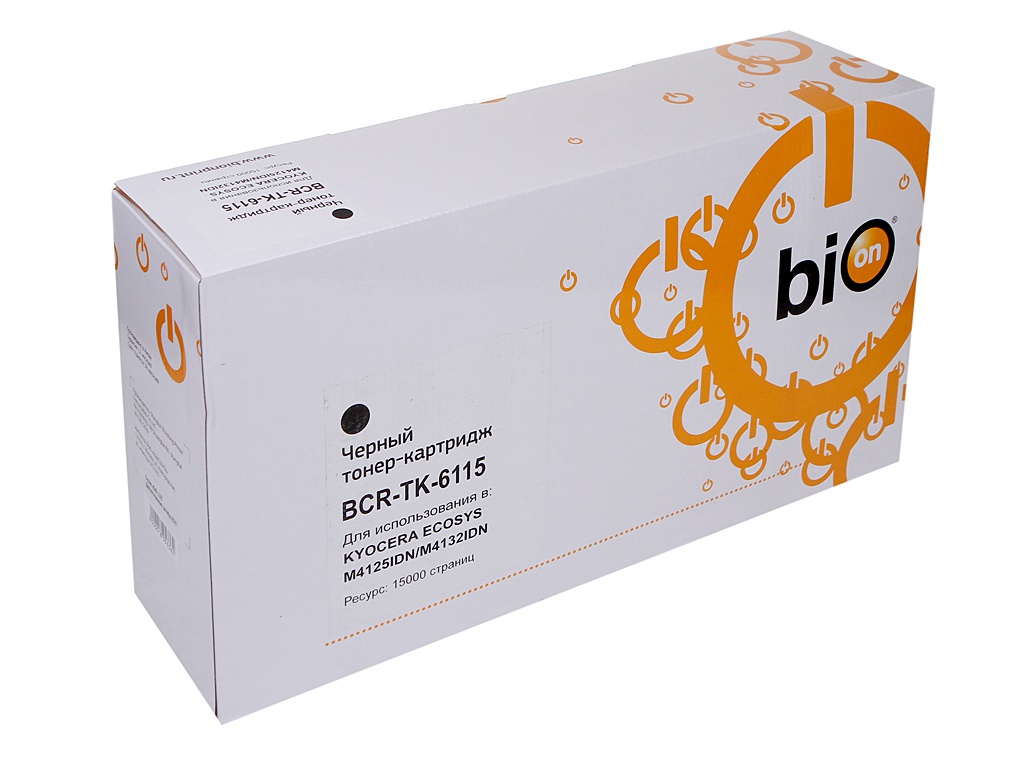 

Картридж Bion BCR-TK-6115 Black для Kyocera Ecosys M4132idn/M4125idn, BCR-TK-6115