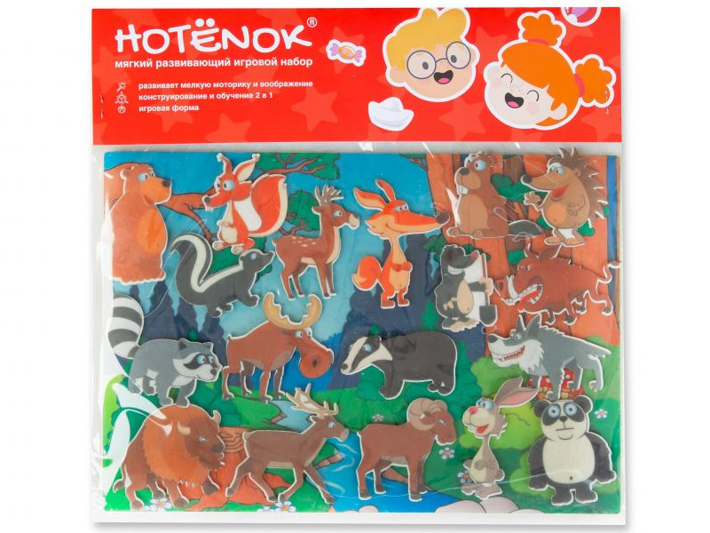 

Пособие Hotenok Изучаем лесных животных seh007, Изучаем лесных животных