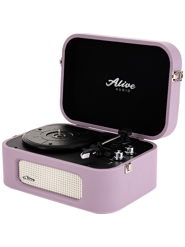 Проигрыватель Alive Audio Stories Lilac STR-06-LL виниловый проигрыватель alive audio stories mojito c bluetooth str 06 mt