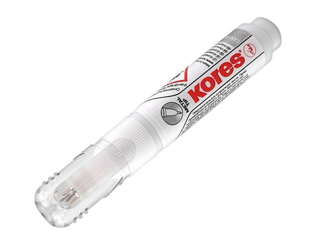 

Корректирующая ручка Kores Metal Tip Mini 6g 1013204, Metal Tip Mini