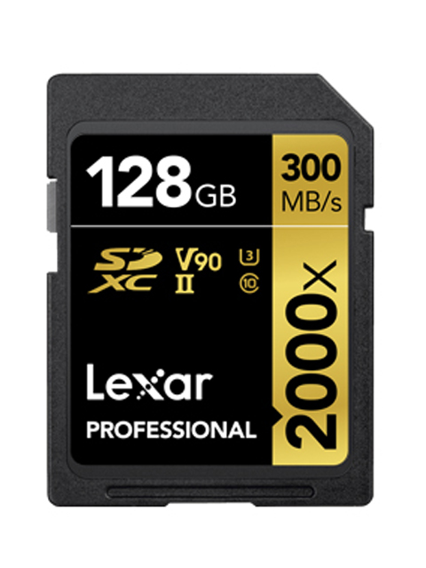 фото Карта памяти 128gb - lexar professional sdhc/sdxc uhs-ii card lsd2000128g-bnnng