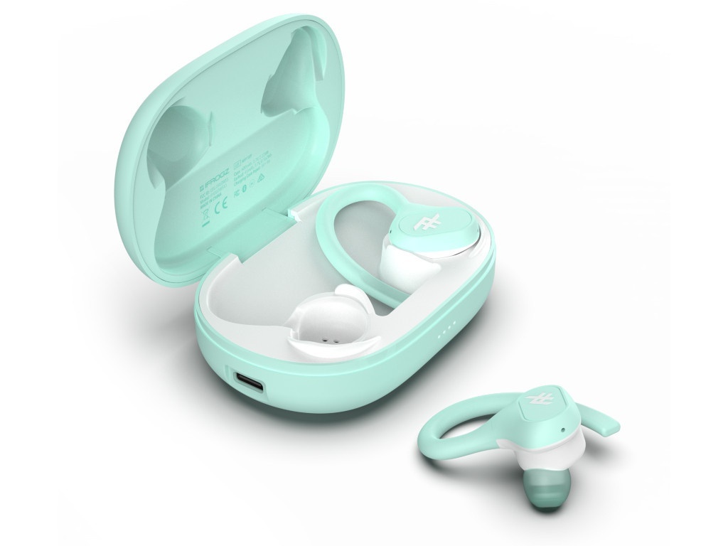 

Наушники iFrogz Earbud Airtime Sport Mint Green 304003779, iFrogz Earbud Airtime Sport