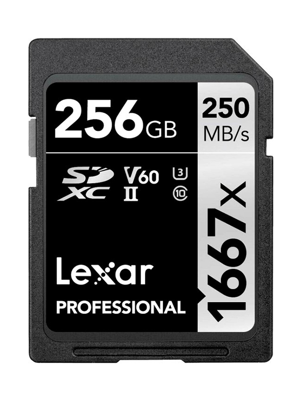 фото Карта памяти 256gb - lexar professional sdxc uhs-ii lsd256cb1667