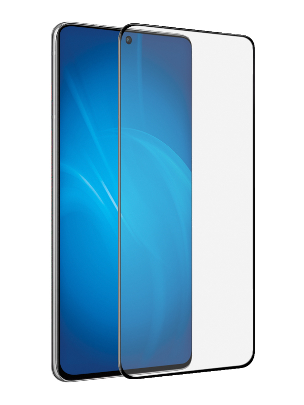 Zakazat.ru: Закаленное стекло DF для Samsung Galaxy S21 Ultra Full Screen 3D Black sColor-114