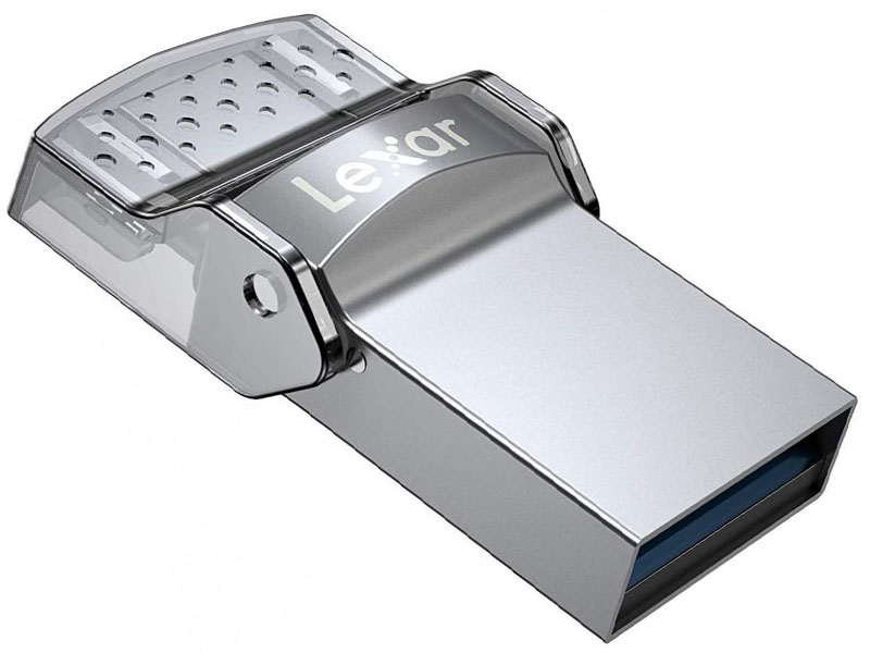 фото Usb flash drive 128gb - lexar dual type-c and type-a ljdd35c128g-bnbng