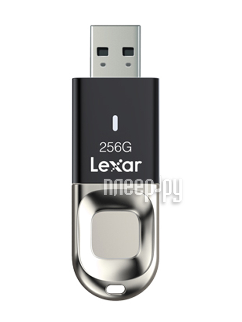 фото Usb flash drive 256gb - lexar fingerprint f35 ljdf35-256bbk