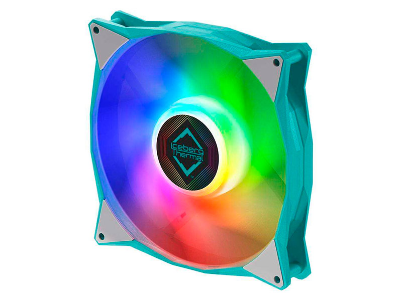 

Вентилятор Iceberg IceGale ARGB 140mm Teal, IceGale ARGB