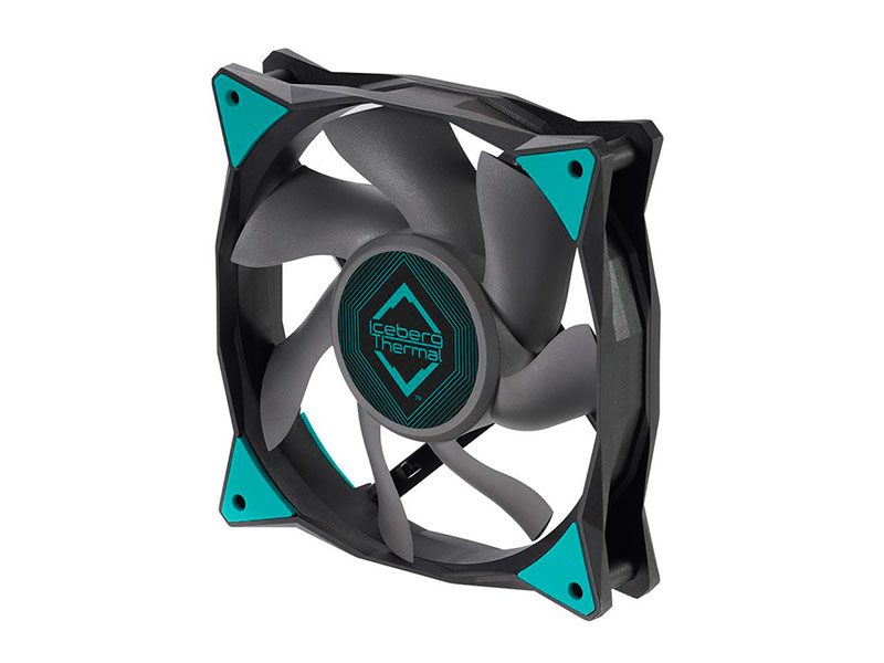 

Вентилятор Iceberg IceGale 120mm 500-1850rpm Black, IceGALE