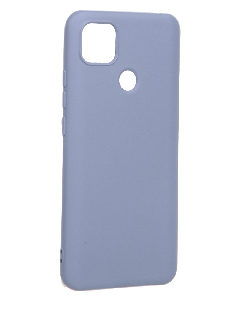 фото Чехол akami для xiaomi redmi 9c charm silicone grey blue 6921001718401