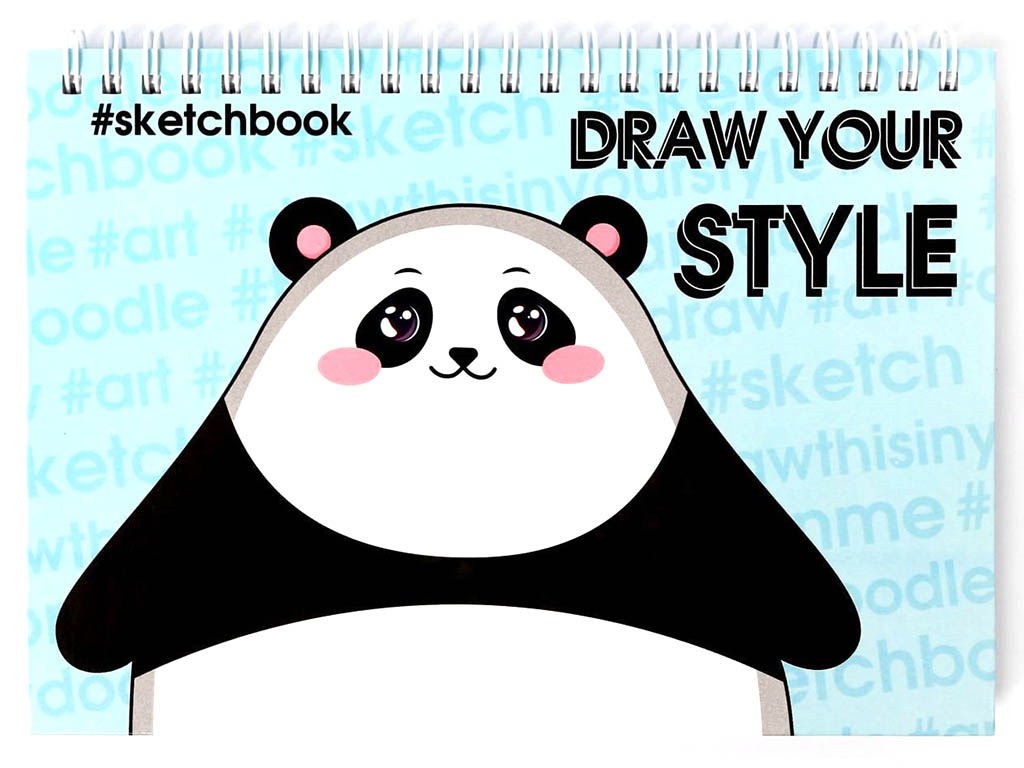 

Скетчбук ArtFox Draw Your Style А5 80 листов 4930770, Draw Your Style