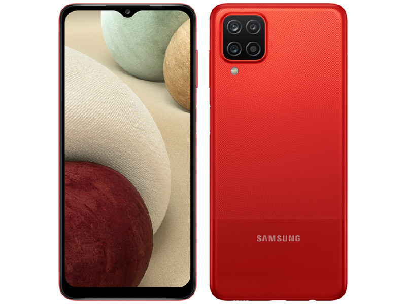 фото Сотовый телефон samsung sm-a125f galaxy a12 4gb/64gb red выгодный набор для selfie + серт. 200р!!!