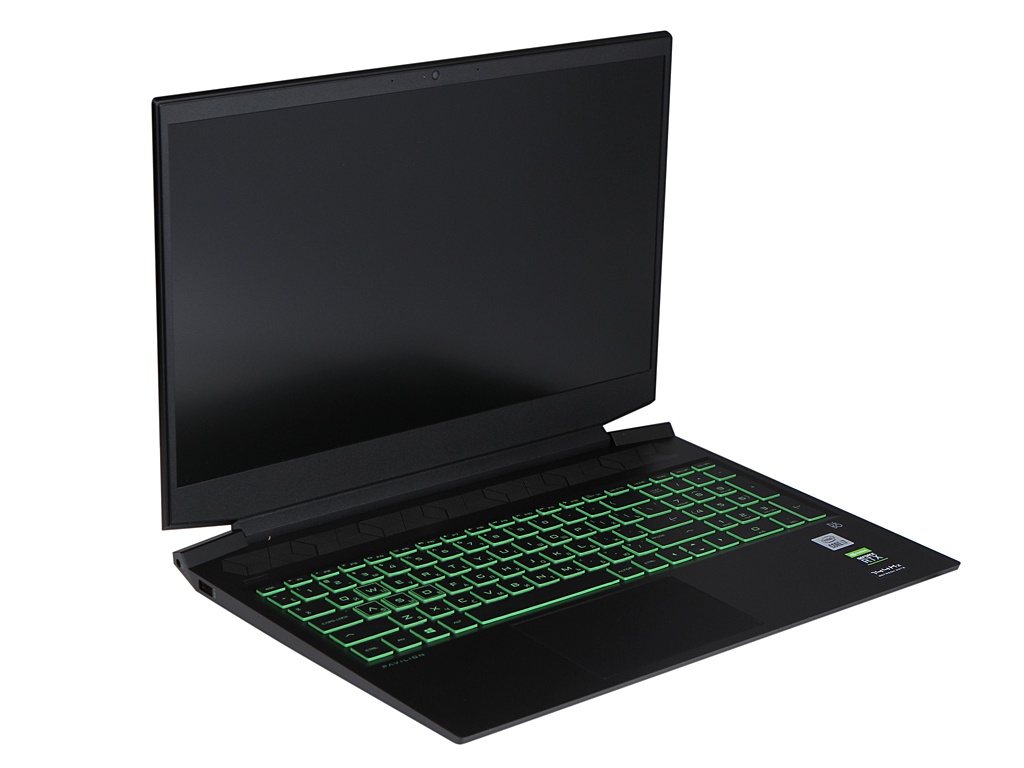 фото Ноутбук hp pavilion 16-a0040ur black-green 2x0p8ea (intel core i7-10750h 2.6 ghz/16384mb/1024gb + 256gb ssd/nvidia geforce rtx 2060 max-q 6144mb/wi-fi/bluetooth/16.1/1920x1080/dos) hp (hewlett packard)