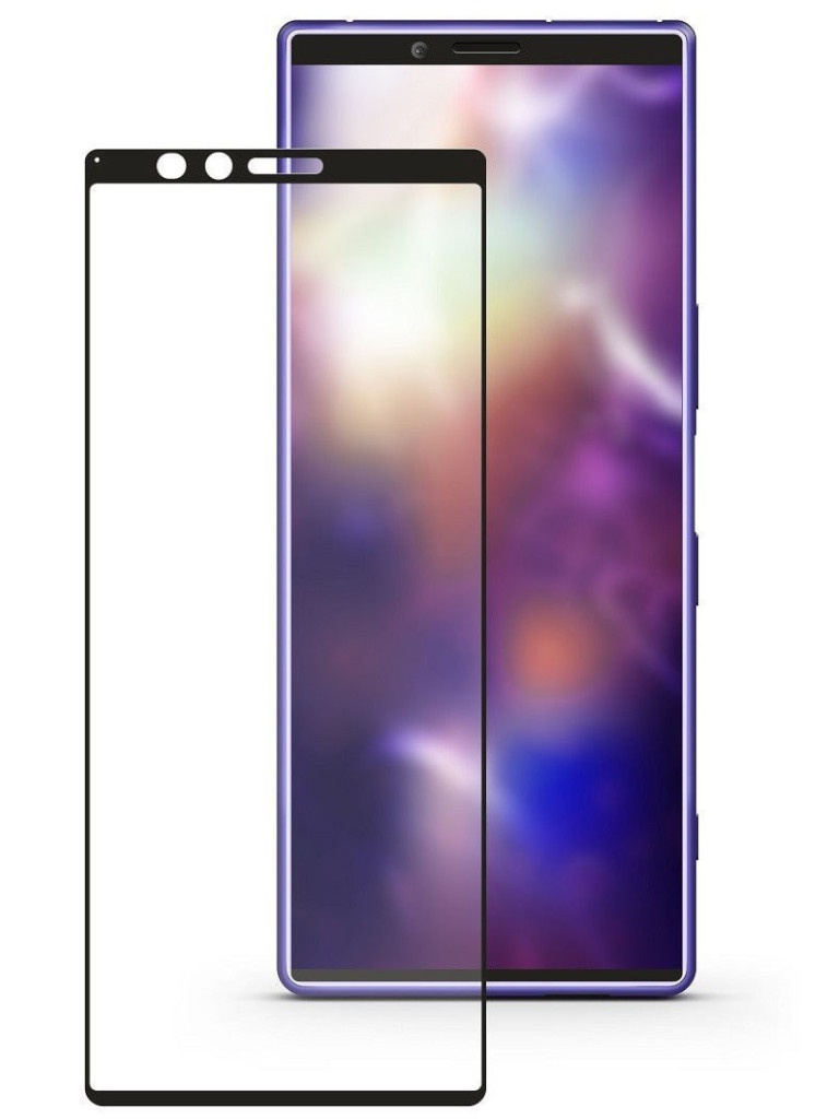 

Защитное стекло Ainy для Sony Xperia 1 0.25mm Full Screen Full Glue Cover Black AF-SA1874A, Sony Xperia 1