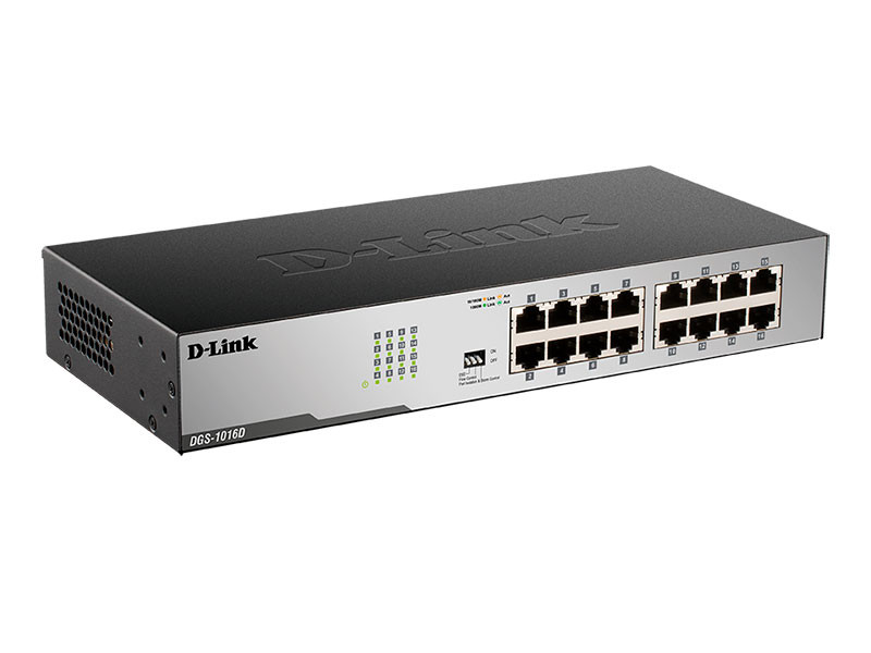 

Коммутатор D-Link DGS-1016D/I1A, DGS-1016D/I1A