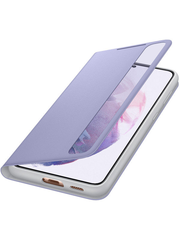 Zakazat.ru: Чехол для Samsung Galaxy S21 Plus Smart Clear View Cover Violet EF-ZG996CVEGRU