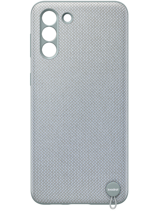 фото Samsung kvadrat cover для galaxy s21+ мятно-серый