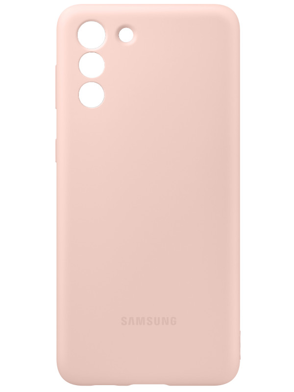 фото Чехол для samsung galaxy s21 plus silicone cover pink ef-pg996tpegru