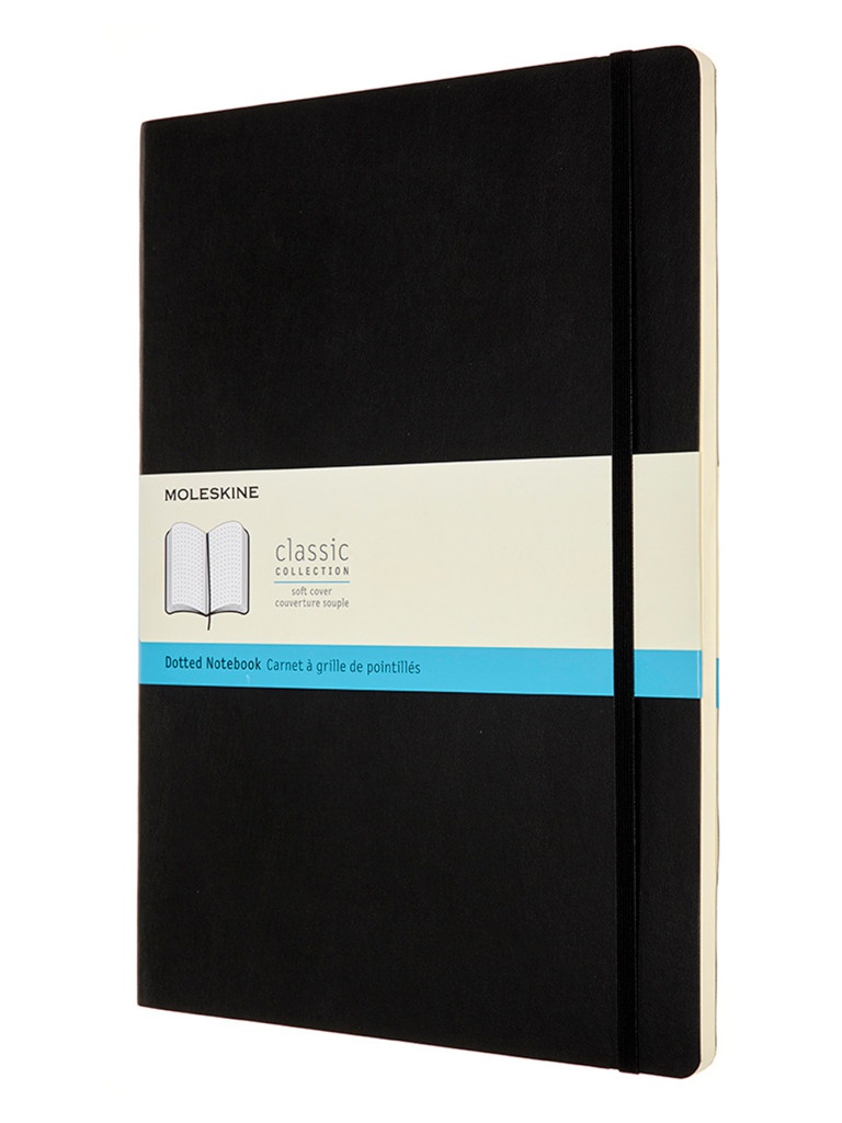 

Блокнот Moleskine Classic Soft A4 96 листов Black QP644 / 1139369, Classic Soft