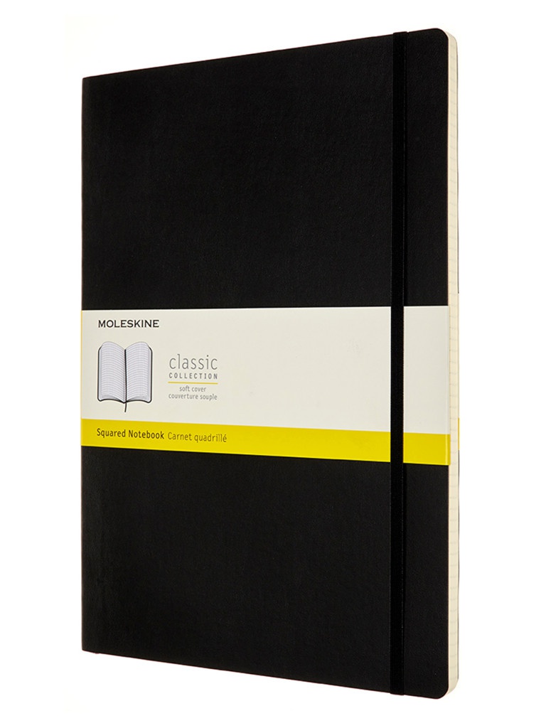 

Блокнот Moleskine Classic Soft A4 96 листов Black QP642 / 1139368, Classic Soft