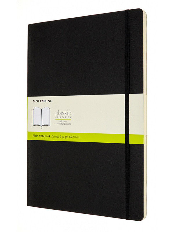 

Блокнот Moleskine Classic Soft A4 96 листов Black QP643 / 1139367, Classic Soft