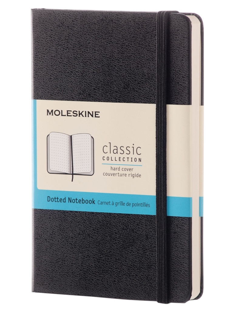 

Блокнот Moleskine Classic Pocket 90x140mm 96 листов Black MM713 / 393761, Classic Pocket