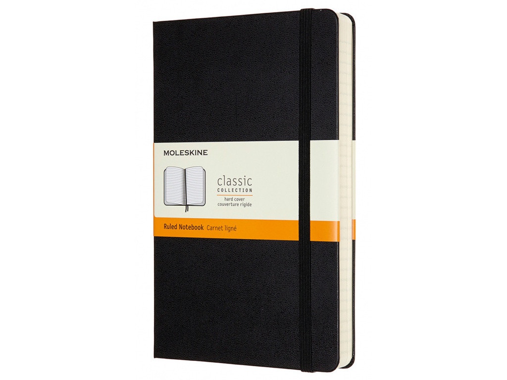 

Блокнот Moleskine Classic Expended Large 130х210mm 200 листов Black QP060EXP / 1127515, Classic Expended Large