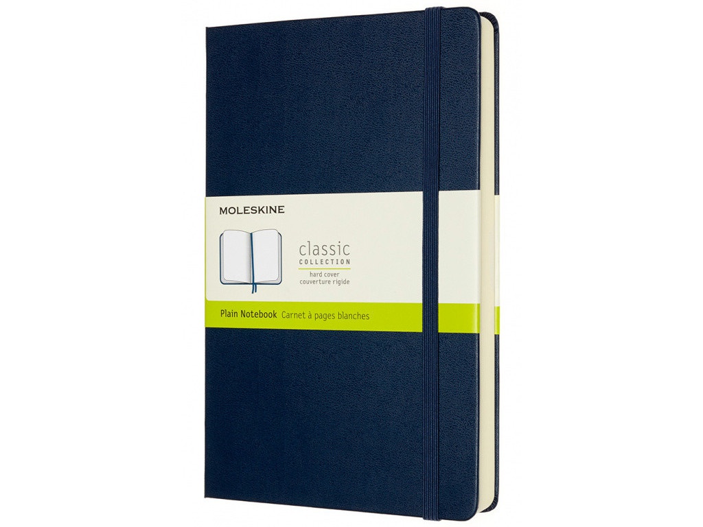 

Блокнот Moleskine Classic Expended Large 130х210mm 200 листов Sapphire Blue QP062EXPB20 / 1214845, Classic Expended Large
