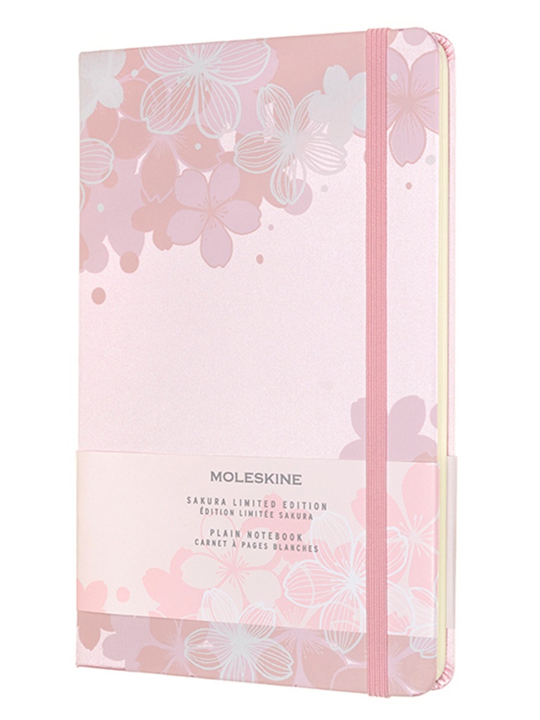 

Блокнот Moleskine Limited Edition Sakura Large 130х210mm 120 листов Pink LESU03QP062 / 1216470, Limited Edition Sakura Large
