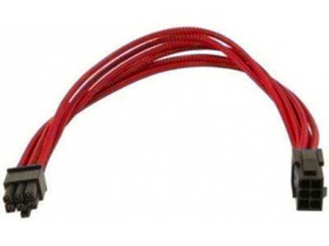 фото Аксессуар удлинитель gelid 6-pin pci-e 30см red ca-6p-04