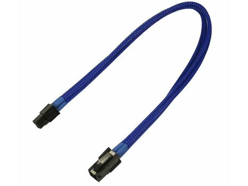 

Аксессуар Удлинитель Nanoxia 4-pin P4 30cm Blue NXP4V3EB, NXP4V3EB