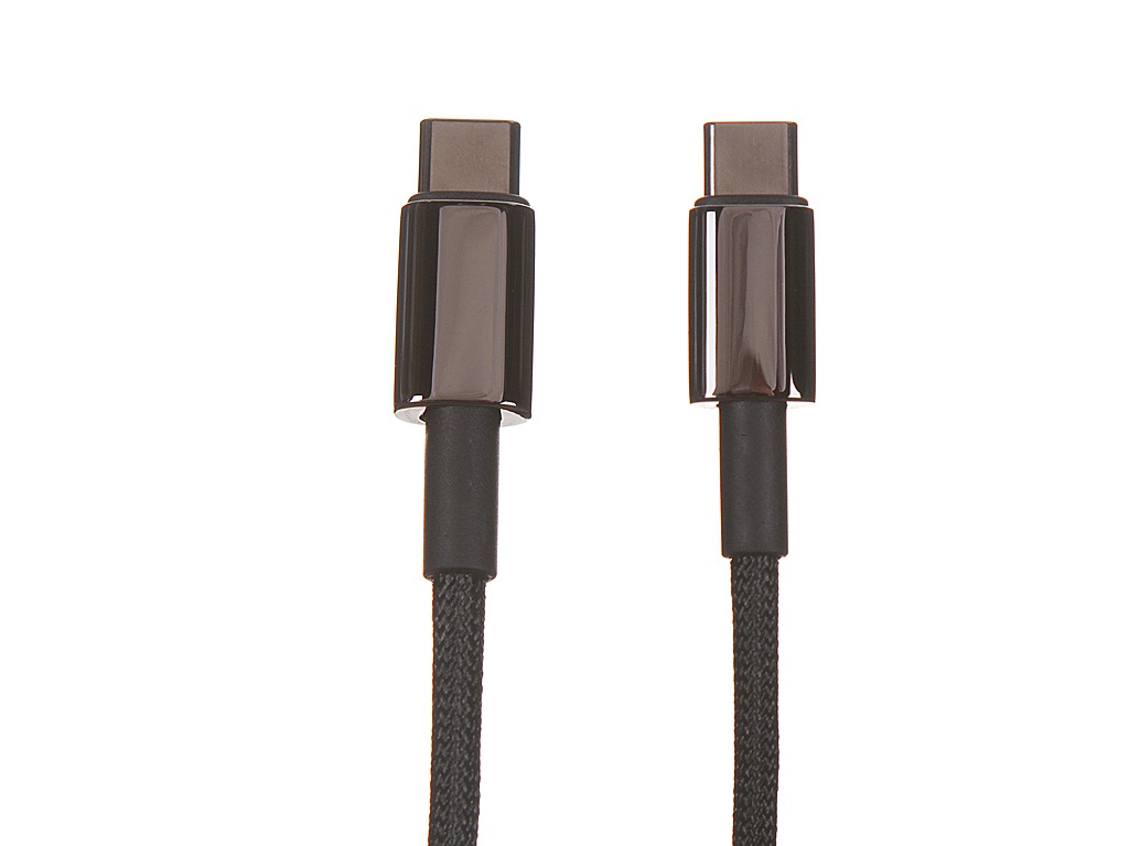 Аксессуар Baseus Tungsten Gold USB Type-C - USB Type-C 1m Black CATWJ-01