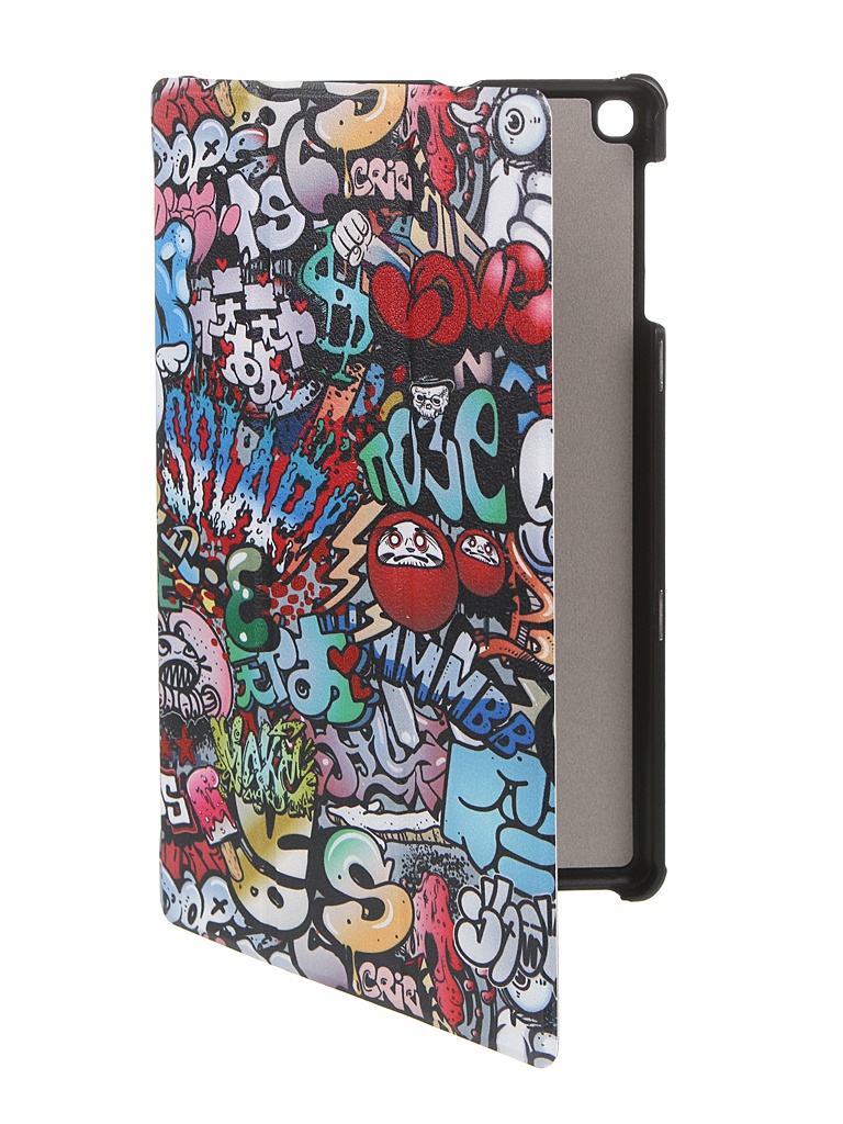 фото Чехол zibelino для samsung galaxy tab a 10.1 t510/t515 tablet с магнитом graffiti zt-sam-t515-pgrf